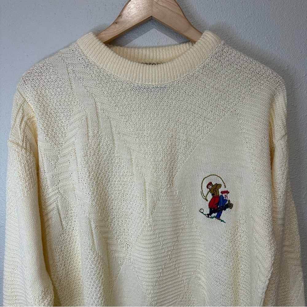 Vintage Jantzen Grandpa Golf Sweater